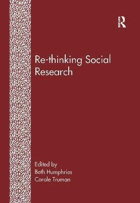 bokomslag Re-Thinking Social Research