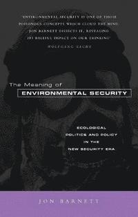 bokomslag The Meaning of Environmental Security: Ecological Politics and Policy in the New Security Era