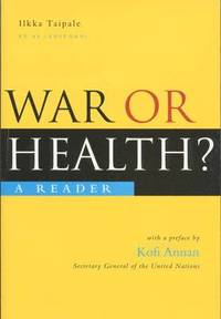bokomslag War or Health: A Reader