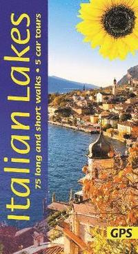 bokomslag Italian Lakes Sunflower Walking Guide - Lake Garda, Lake Como, Lake Maggiore, Lake Orta