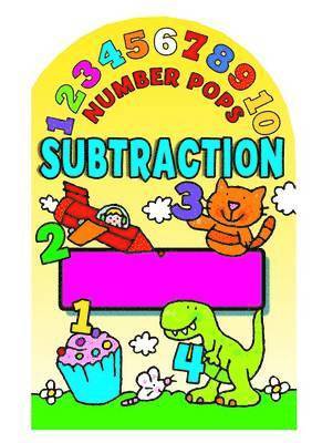 Simon Abbott - Number Pops - Subtraction, Inbunden