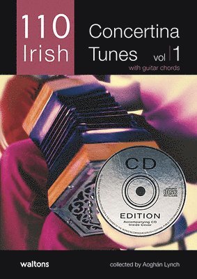 bokomslag 110 Irish Concertina Tunes: With Guitar Chords [With CD]