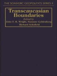 bokomslag Transcaucasian Boundaries