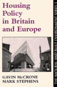 bokomslag Housing Policy in Britain and Europe