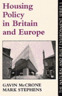 Housing Policy in Britain and Europe 1