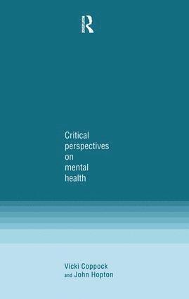 bokomslag Critical Perspectives on Mental Health