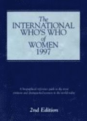 bokomslag Intl Whos Who Of Women 1997