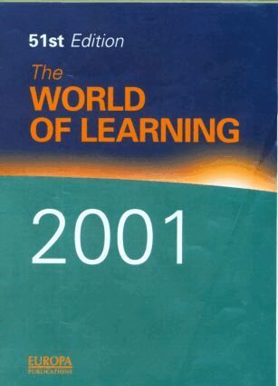 Europa Publications - World Of Learning 2001, Inbunden