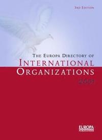 bokomslag Europa Dir Intl Orgs 2001