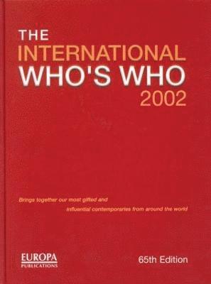 The International Who's Who 2002 1