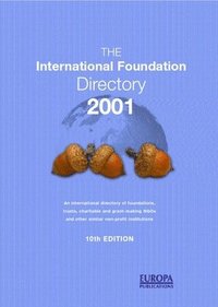 bokomslag Intl Foundation Dir 2001