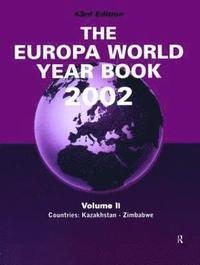 bokomslag Europa World Year Bk 2002 V2