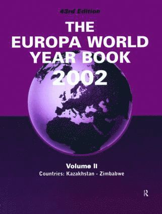 Europa World Year Bk 2002 V2 1