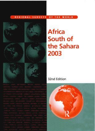 Europa Publications, Katharine Murison - Africa South of the Sahara 2003, Inbunden