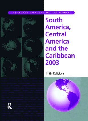 Europa Publications, Jacqueline West - South America, Central America and the Caribbean 2003, Inbunden