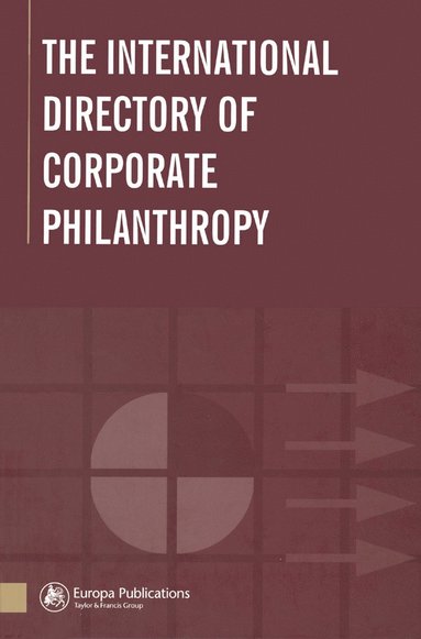 bokomslag International Directory of Corporate Philanthropy