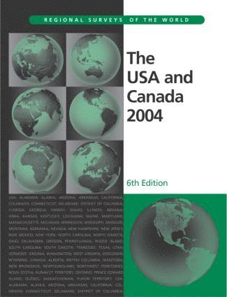 Europa Publications, Jacqueline West - USA and Canada 2004, Inbunden