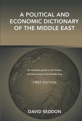 David Seddon - Political and Economic Dictionary of the Middle East, Inbunden