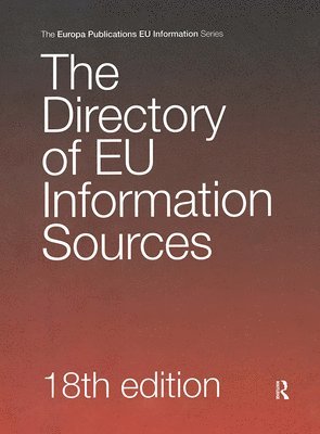 bokomslag The Directory of EU Information Sources