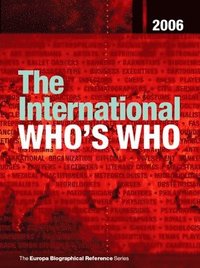 bokomslag The International Who's Who 2006