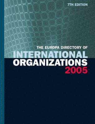 bokomslag Europa Directory of International Organizations 2005
