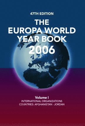 Europa World Year Book 2006