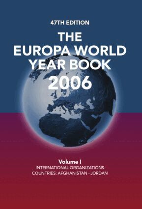 Europa Publications - Europa World Year Book 2006 Vol 1, Inbunden