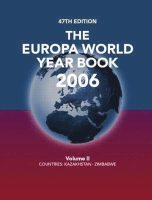 The Europa World Year Book 2006 Voume 2 1