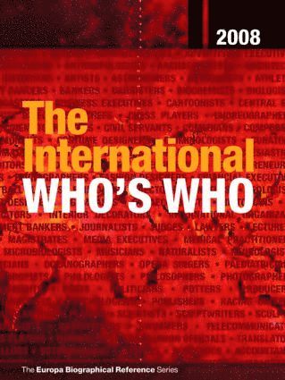 International Who's Who 2008