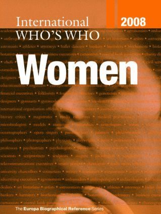 International Who's Who of Women 2008