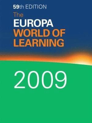 Europa World of Learning 2009