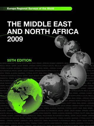 Europa Publications - Middle East and North Africa 2009, Inbunden