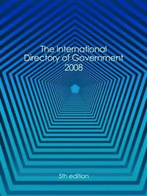 bokomslag International Directory of Government 2008