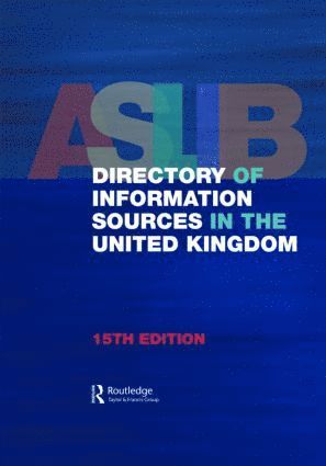Aslib Directory of Information Sources in the United Kingdom