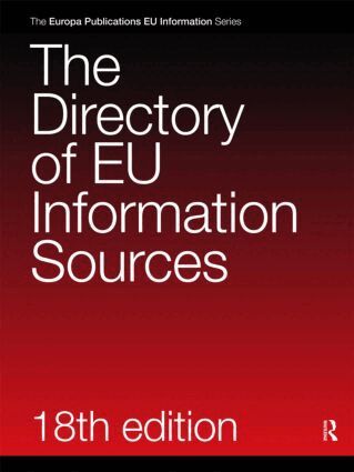 Europa Publications - Directory of EU Information Sources, Inbunden