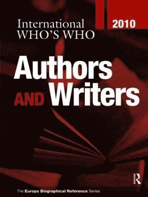 International Who's Who of Authors & Writers 2010 1