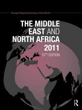 Europa Publications - Middle East and North Africa 2010, Inbunden