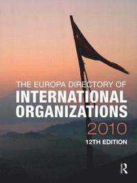 bokomslag Europa Directory of International Organizations 2010