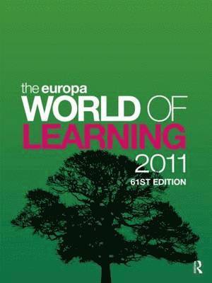 bokomslag The Europa World of Learning 2011