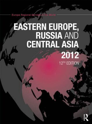 Europa Publications - Eastern Europe, Russia and Central Asia 2012, Inbunden