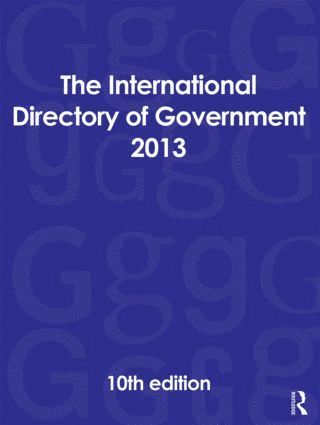 International Directory of Government 2013