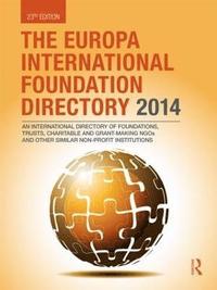 bokomslag The Europa International Foundation Directory 2014