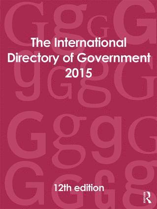 International Directory of Government 2015