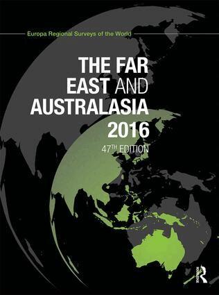 Europa Publications, Europa Publications - Far East and Australasia 2016, Inbunden