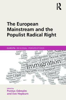 Pontus Odmalm, Eve Hepburn - European Mainstream and the Populist Radical Right, Inbunden
