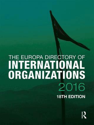 Europa Publications - Europa Directory of International Organizations 2016, Inbunden