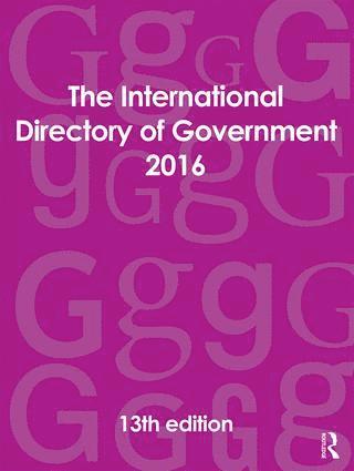 International Directory of Government 2016