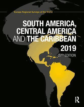 Europa Publications - South America, Central America and the Caribbean 2019, Inbunden