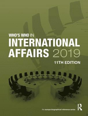 bokomslag Who's Who in International Affairs 2019