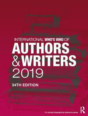 bokomslag International Who's Who of Authors and Writers 2019